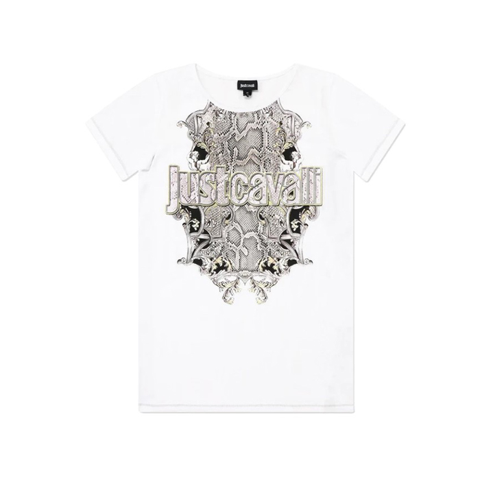 ジャストカヴァリ JUST CAVALLI レディース T シャツ S04GC0136 N20543 100