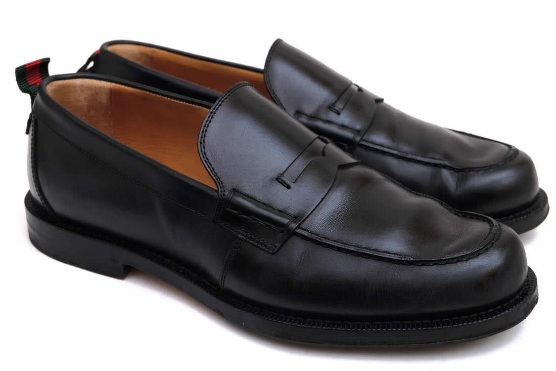 グッチ GUCCI  メンズローファー 407444 DKG20 1060