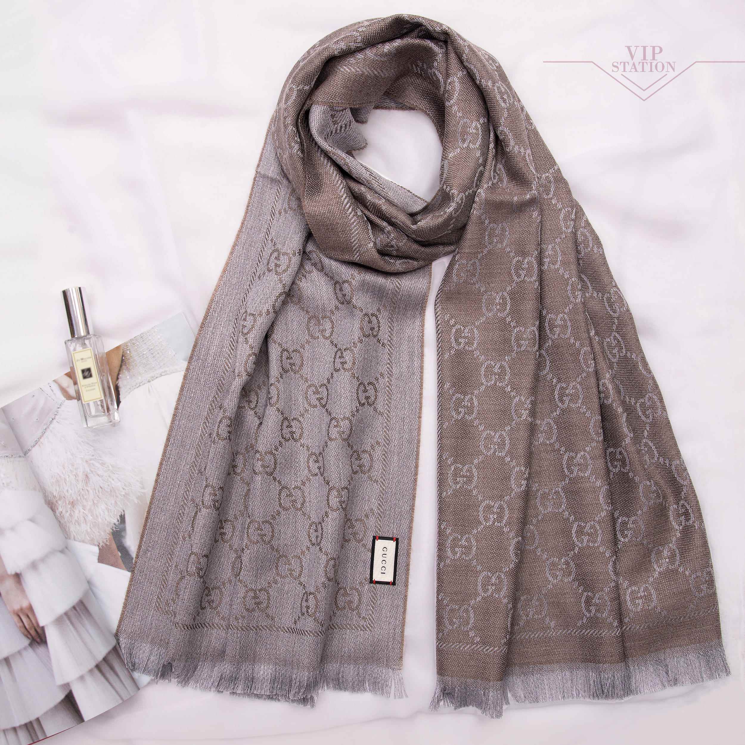 グッチ GUCCI  MUFFLER  メンズマフラー133483 3G200 2863