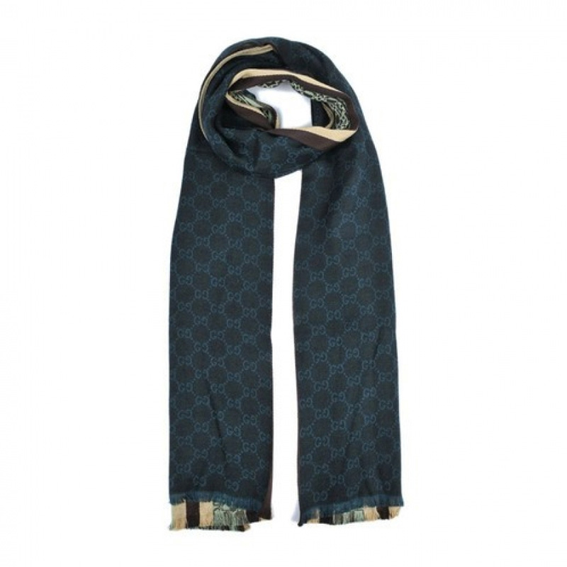 グッチ　GUCCI  MUFFLER メンズマフラー319968 4G870 3065