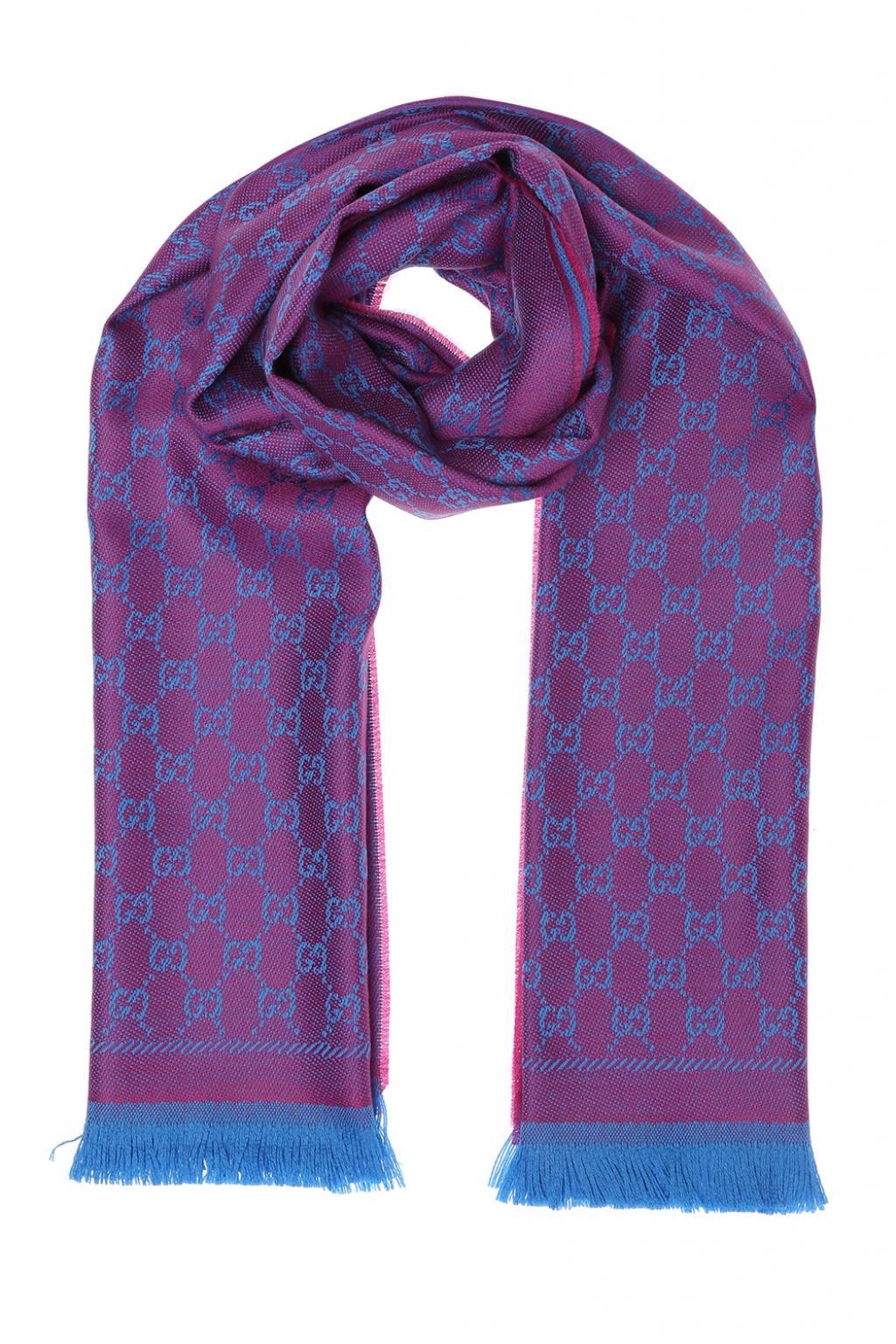 グッチ GUCCI レディースウール GG ジャガード スカーフ 411115 3G200 5669