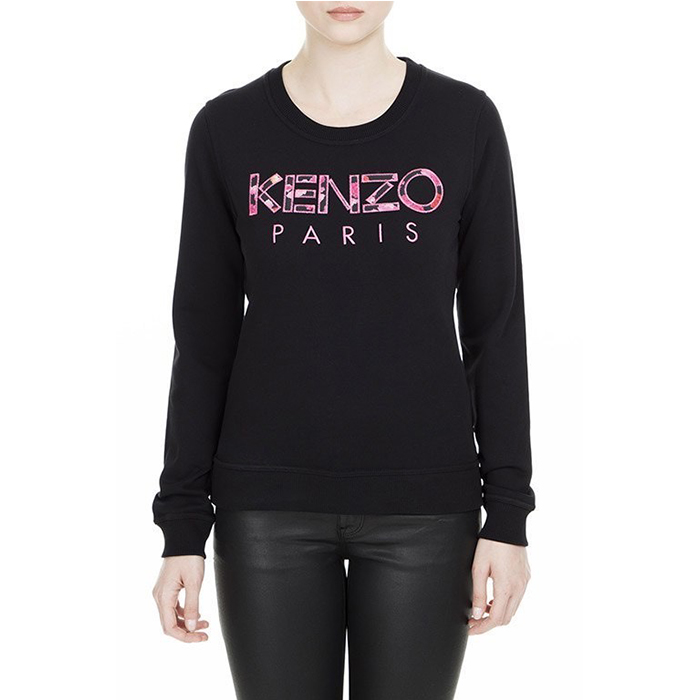 ケンゾーKENZO レディース ロゴプリントスウェットシャツ 2SW707-201 962 99
