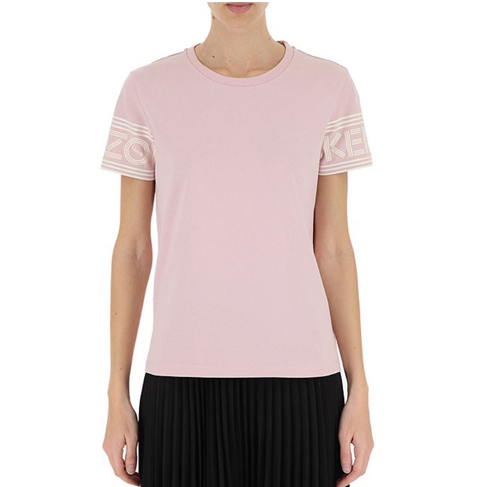ケンゾーKENZO レディース ピンク レディーススポーツストレートTシャツ 2TS793 985 34