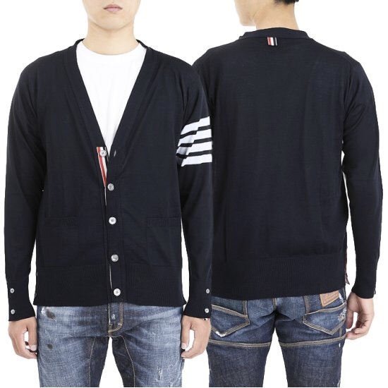 トムブラウン THOM BROWNE メンズカーディガン MKC002A 0014 415