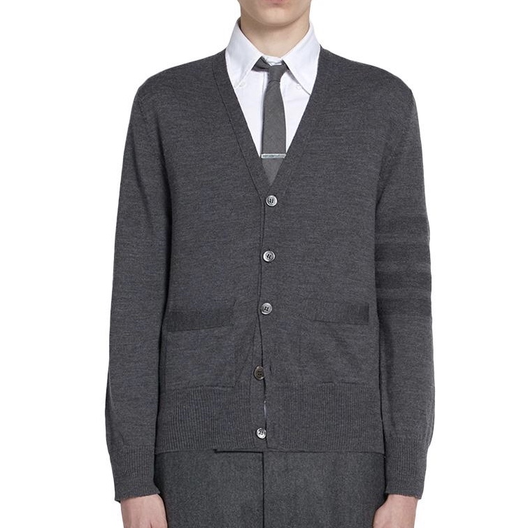 トムブラウン THOM BROWNE メンズカーディガン MKC240A 0014 035