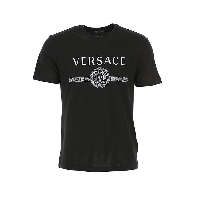 ヴェルサーチ VERSACE メンズメデューサヘッドショートスリーブ Tシャツ A83159 A228806 1008