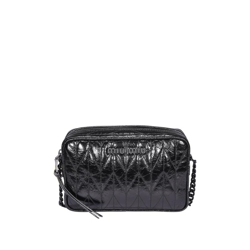 ミュウミュウ MIU MIU レディースショルダーバッグ 5BH118 2D6C NERO