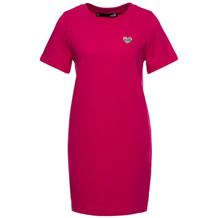 ラブ モスキーノ LOVE MOSCHINO ハートレディースワンピース W584781 4068 018