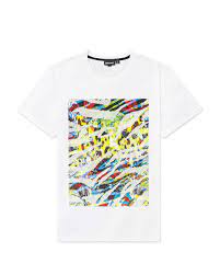 ジャストカヴァリ JUST CAVALLI メンズTシャツ S01GC0236 N20663 100