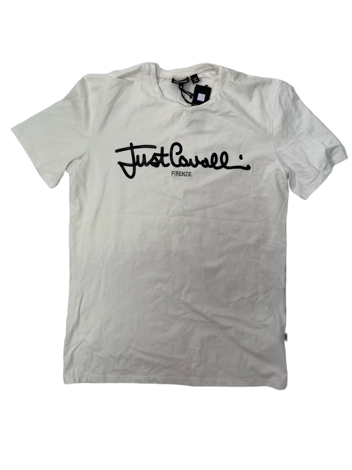 ジャストカヴァリ JUST CAVALLI メンズTシャツ S01GC0336 N20543 100