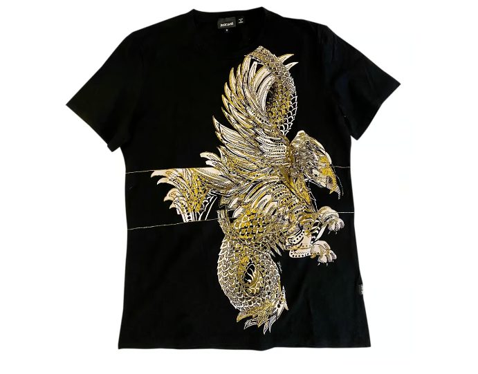 ジャストカヴァリ JUST CAVALLI メンズ T シャツ S03GC0277 N20663 900