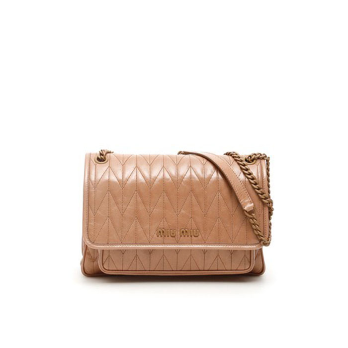 ミュウミュウ MIU MIU レディースショルダーバッグ 5BD160 2D6C CAMM