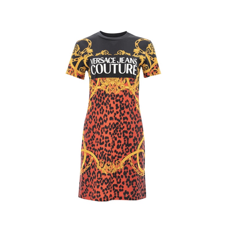 ヴェルサーチ VERSACE ジーンズクチュールレディワンピースS D2HVA4M00288537