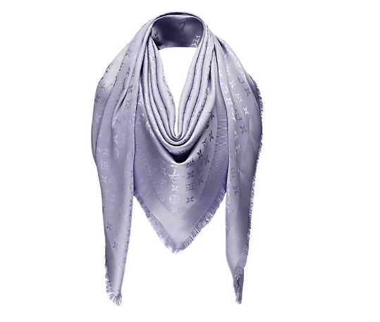 ルイ・ヴィトン LOUIS VUITTON MUFFLER  レディースマフラー M70110  LILLA
