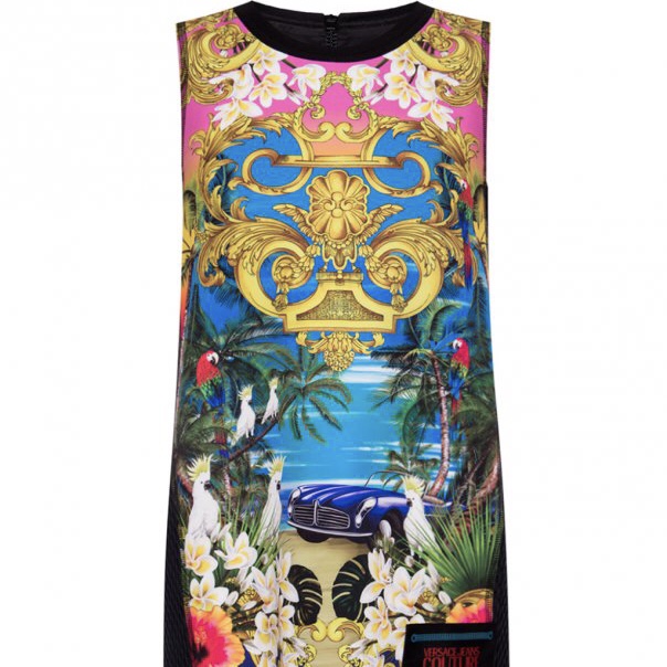 ヴェルサーチ VERSACE ジーンズクチュールレディワンピースS D2HVA4360665424