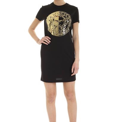 ヴェルサーチ VERSACE ジーンズクチュールレディワンピースS D2HVA4G0 30314 K42