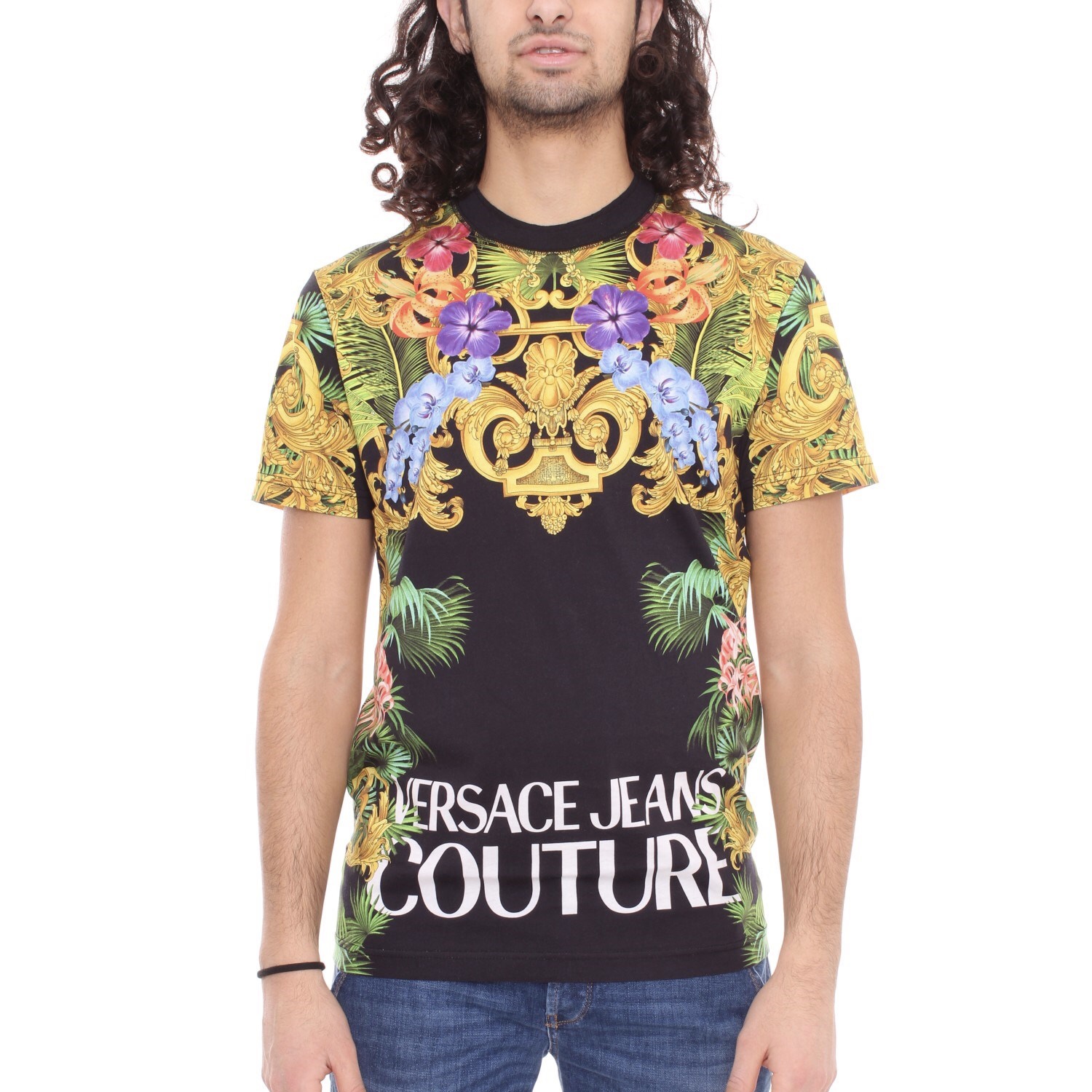 ヴェルサーチ VERSACE メンズ TシャツS B3GVA7KA0329899