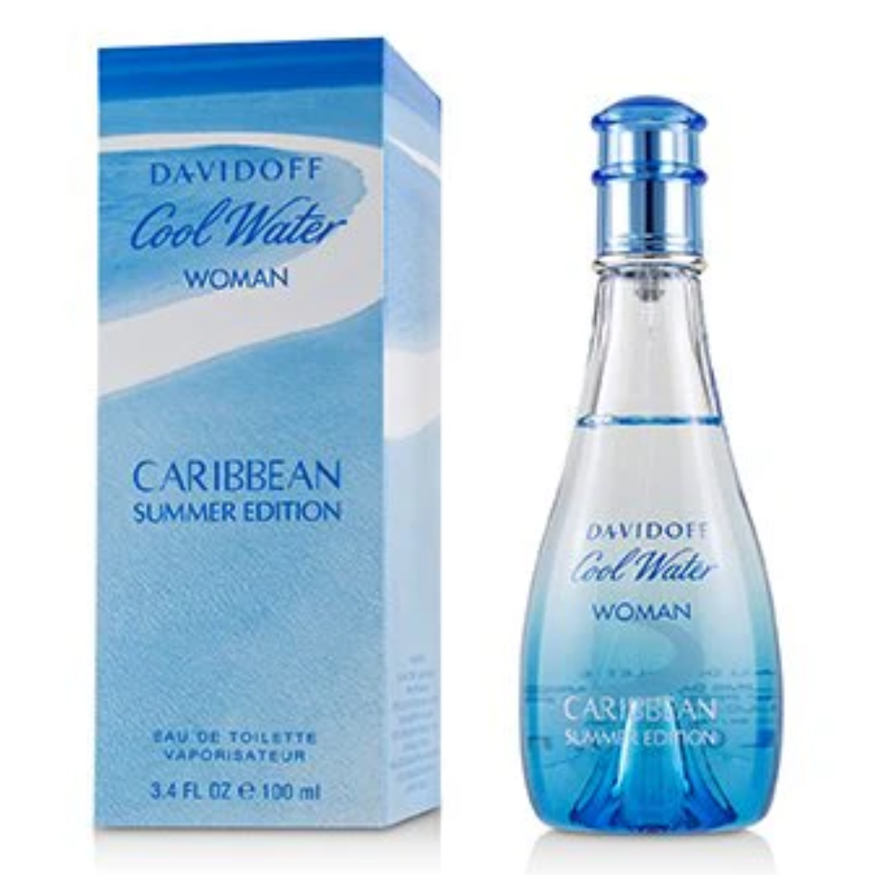 ダビドフ DAVIDOFF メンズCool Water Caribbean Summer Edition Eau de Toilette クールウォーター カリビアンサマーエディション EDT SP 100ML B07BR33GS2