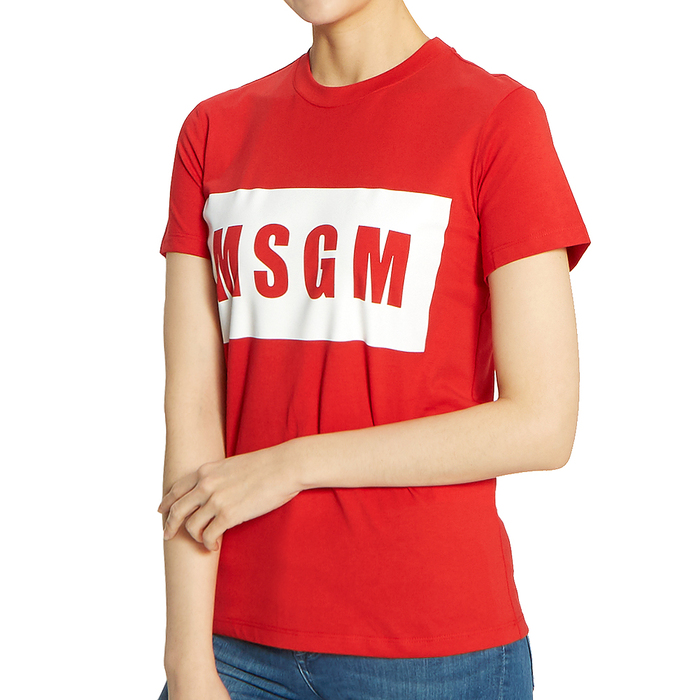 エムエスジイエム MSGM レディース T- シャツ 2841MDM95729818