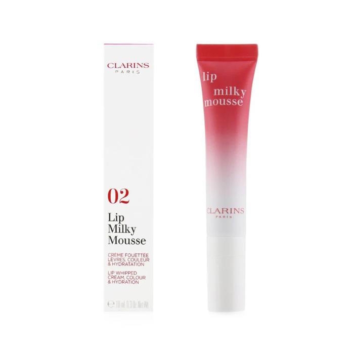 クラランス CLARINS レディース ミルキー ムース リップ # 02 MILKY PEACH 3380810368864