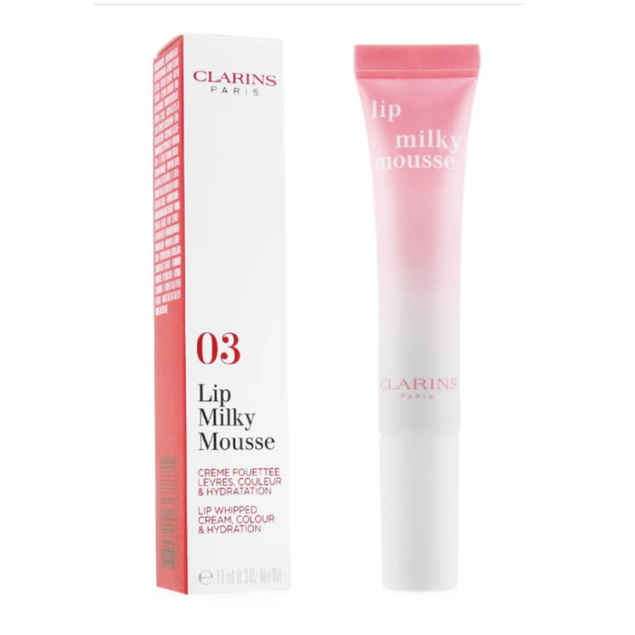 クラランス CLARINS レディース ミルキー ムース リップ  # 03 MILKY PINK 3380810368871
