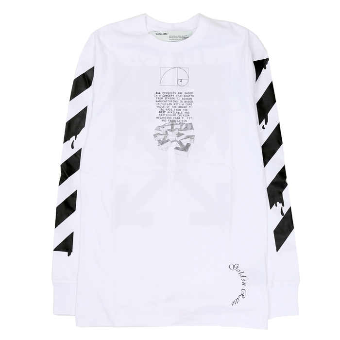オフホワイト OFF WHITE メンズTシャツ OMAB001R201850050110