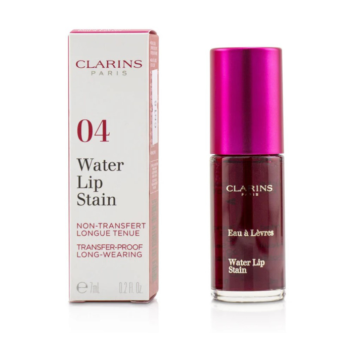 クラランス CLARINS レディース ウォーター リップ ステン # 04 VIOLET WATER 3380810213959