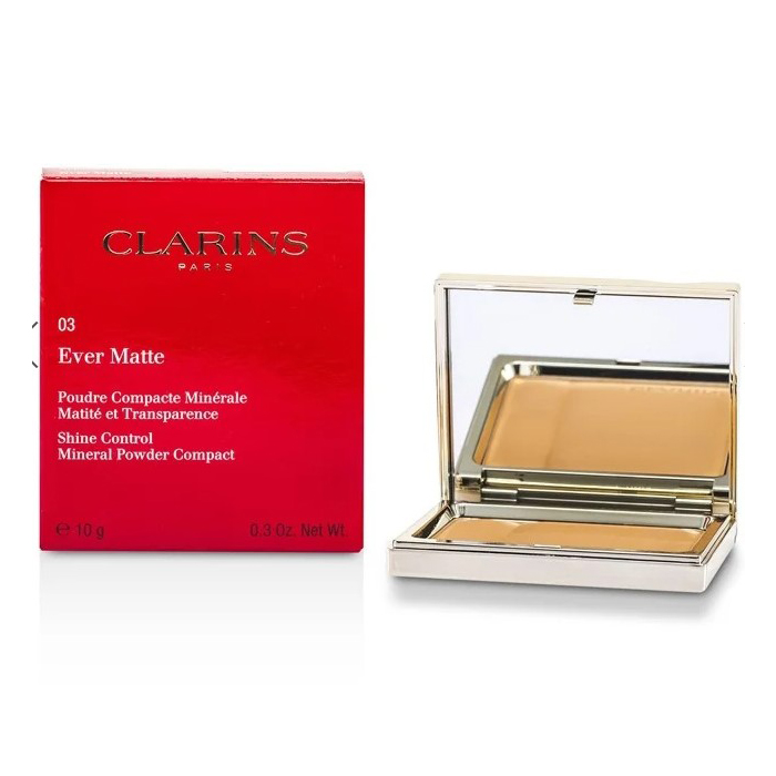 クラランス CLARINS レディース プードゥル エヴァーマット # 03 TRANSPARENT WARM 3380814064816