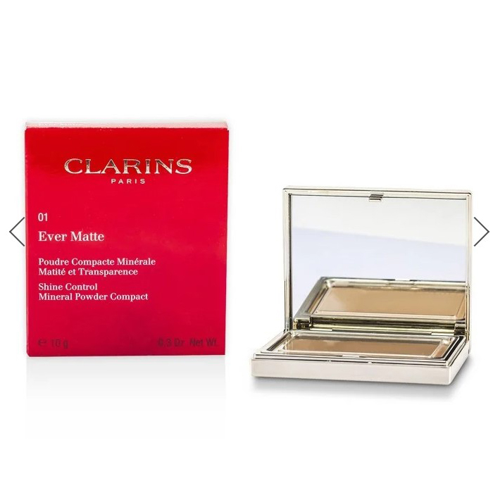 クラランス CLARINS レディース プードゥル エヴァーマット # 01 TRANSPARENT LIGHT 3380814064618