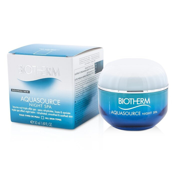 ビオテルム BIOTHERM レディース アクアソース ナイトスパ トリプル スパエフェクト ナイトバーム (全ての肌タイプ) 3614270870026