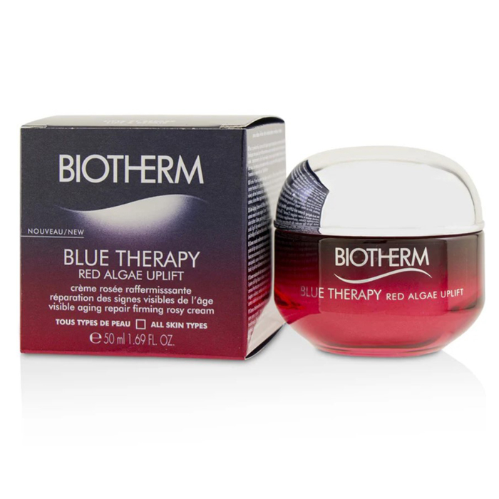 ビオテルム BIOTHERM レディース ブルー セラピー レッド アルゲ アップリフト ビジブル エージング リペア ファーミング ロージー クリーム 3614271844804