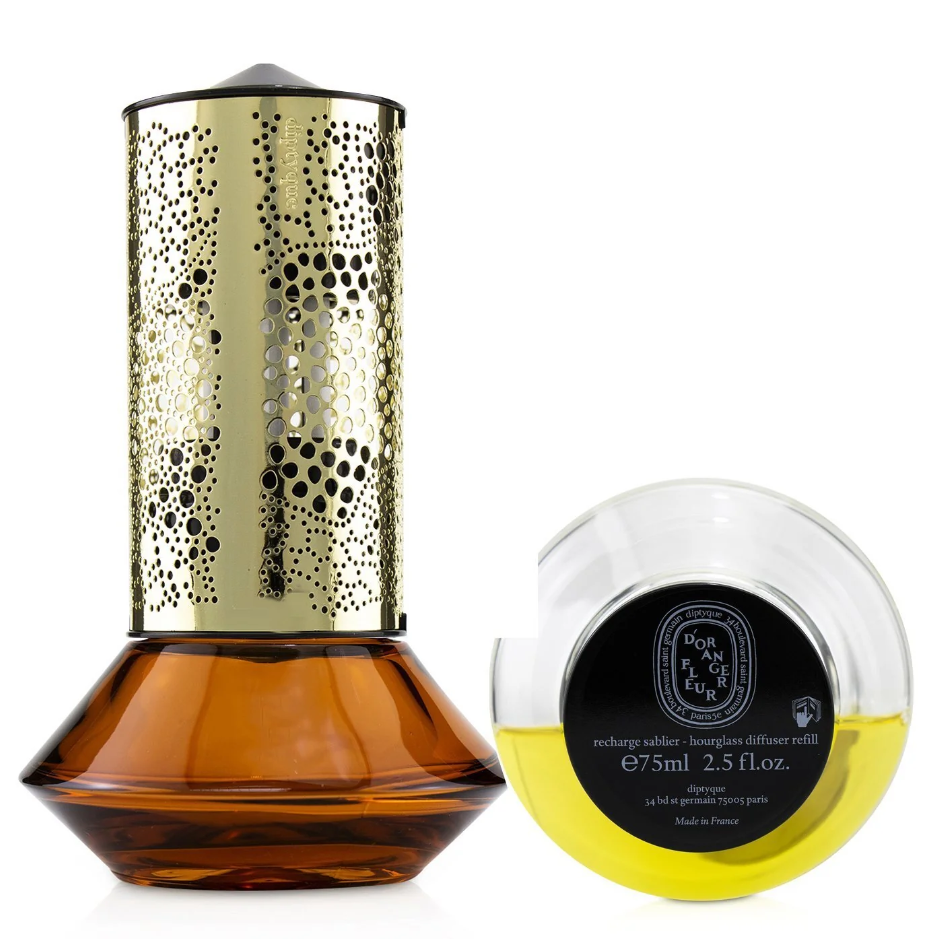 ディプティック DIPTYQUE ホーム Fleur D'Oranger Hourglass Diffuserディフューザー フルール ド ランジェ75ML
