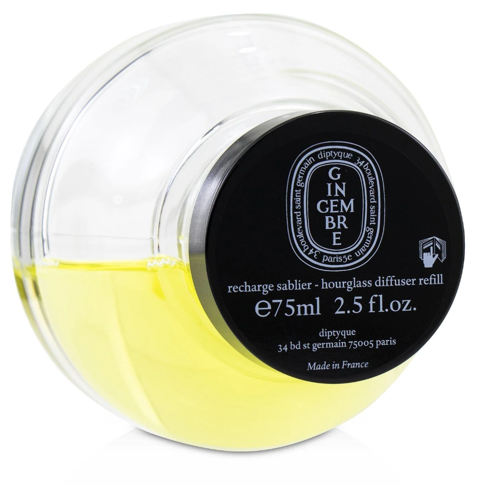 ディプティック DIPTYQUE ホーム Hourglass Diffuser Refill - Gingembreアワーグラス ディフューザー リフィル 75ML