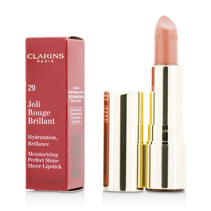 クラランス CLARINS レディース ジョリ ルージュ ブリラン # 29 TEA ROSE 3380810024418