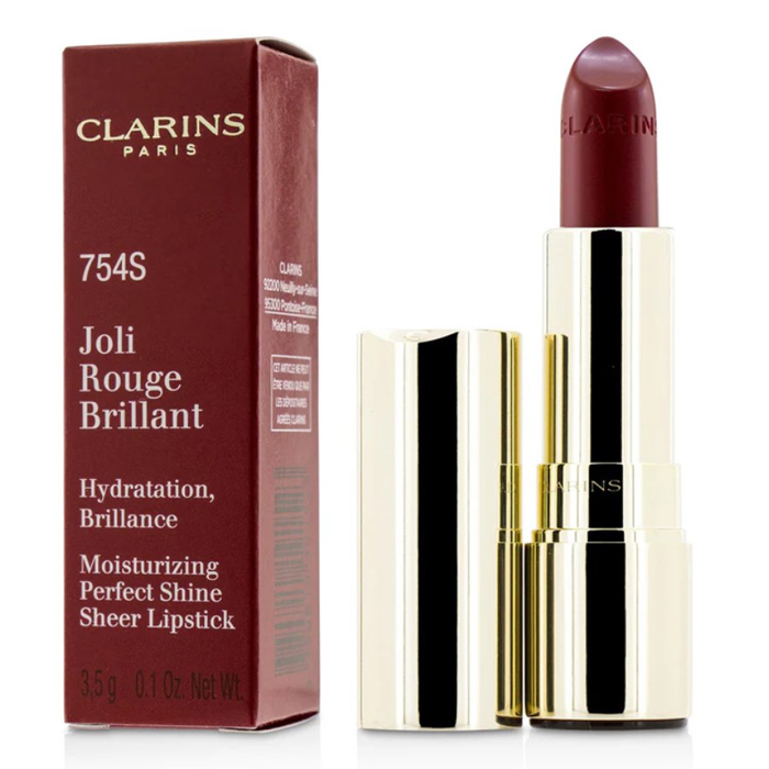 クラランス CLARINS レディース ジョリ ルージュ ブリラン# 754S DEEP RED 3380810191523