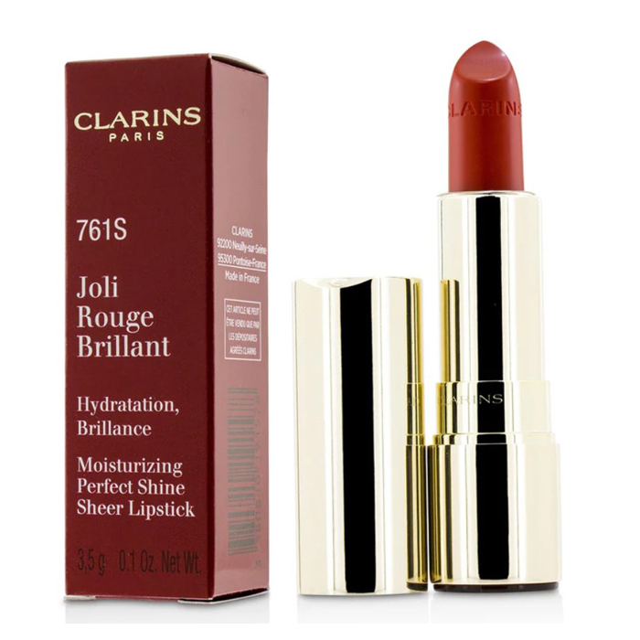 クラランス CLARINS レディース ジョリ ルージュ ブリラン # 761S SPICY CHILI 3380810191578