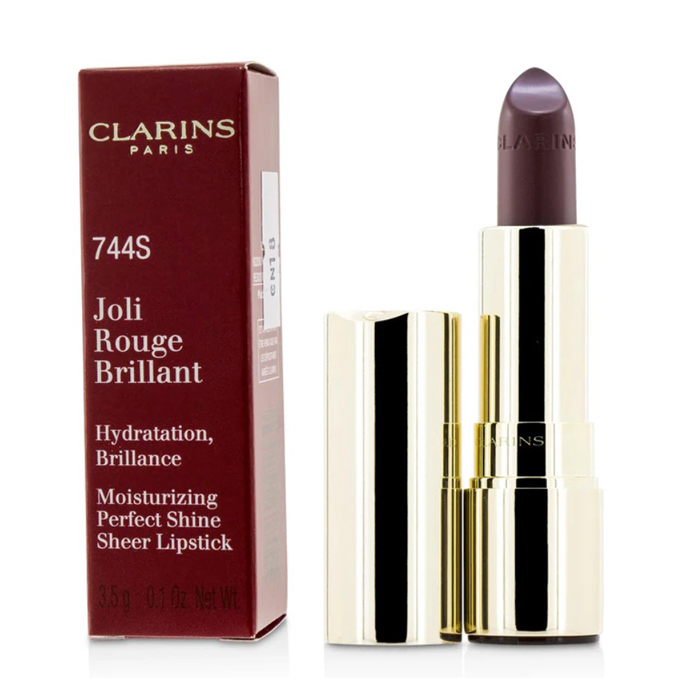 クラランス CLARINS レディース ジョリ ルージュ ブリラン # 744S PLUM 3380810191530