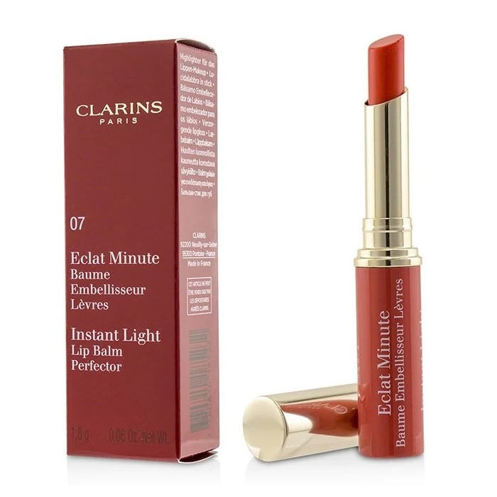 クラランス CLARINS レディース エクラ ミニッツ インスタント ライト リップ バーム パーフェクター # 07 HOT PINK 3380810185232