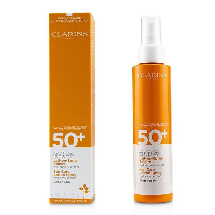 クラランス CLARINS レディース サン ケア ボディ ローション スプレー SPF 50 33808103050