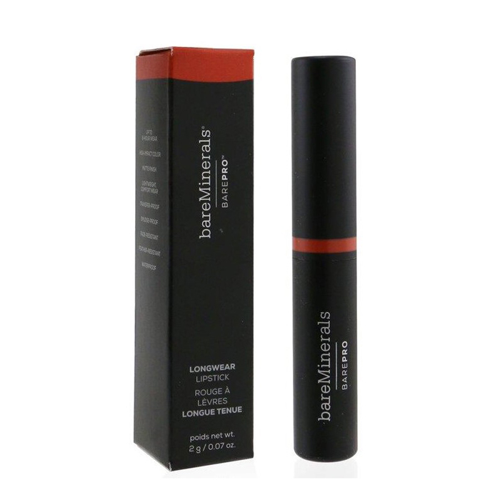 ベアミネラル BAREMINERALS レディース ベアプロ ロングウェア リップスティック # Saffron 098132533350