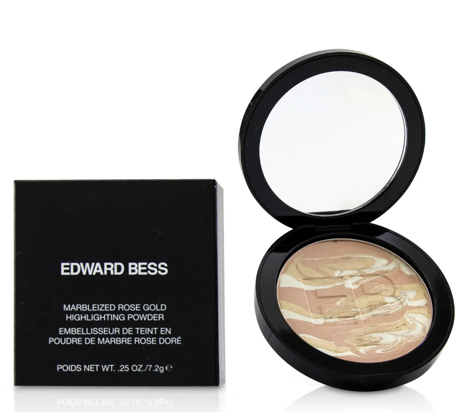 エドワードべスEdward Bess レディースMarbleized Rose Gold Highlighting Powder マーブル ロース ゴールド ハイライティング パウダー 7.2g