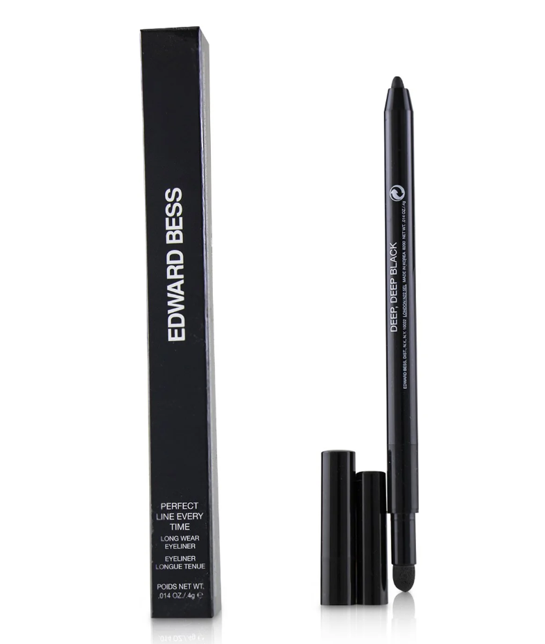 エドワードべスEdward Bess レディースPerfect Line Every Time Long Wear Eyeliner パーフェクト ライン エブリ タイム ロング ウェア アイライナー # 01 Deep, Deep Black 0.4g