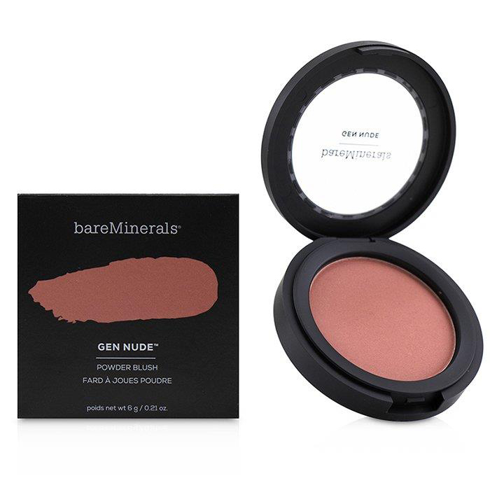 ベアミネラル BAREMINERALS レディース ジェン ヌード パウダー ブラッシュ # STRIKE A ROSE 098132518449