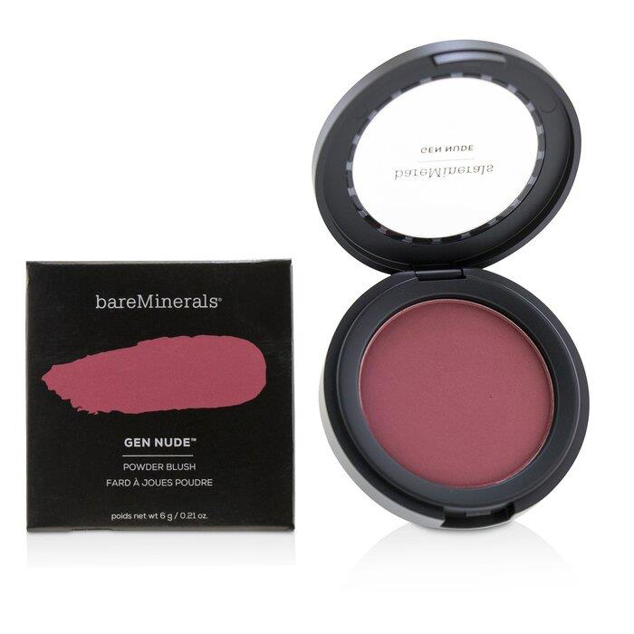 ベアミネラル BAREMINERALS レディース ジェン ヌード パウダー ブラッシュ# YOU HAD ME AT MERLOT 098132518418