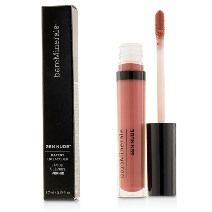 ベアミネラル BAREMINERALS レディース ジェン ヌード パテント リップラッカー # 2LEGIT 098132518777