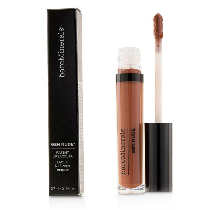 ベアミネラル BAREMINERALS レディース ジェン ヌード パテント リップラッカー # PERF 098132518937