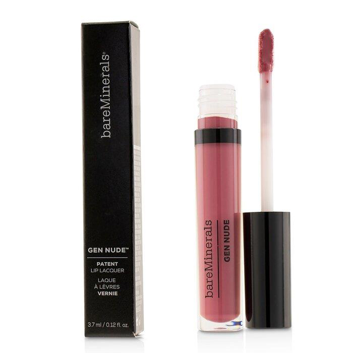 ベアミネラル BAREMINERALS レディース ジェン ヌード パテント リップラッカー # POUT 098132518791