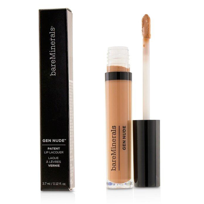 ベアミネラル BAREMINERALS レディース ジェン ヌード パテント リップラッカー # YAAAS 098132518906