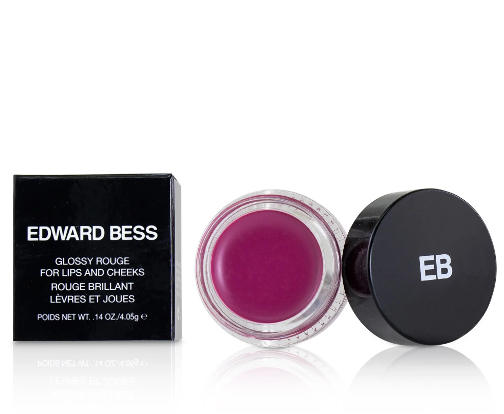 エドワードべスEdward Bess レディース Glossy Rouge For Lips And Cheeks グロッシー ルージュ フォー リップ アンド チーク # CANDID ROSE
