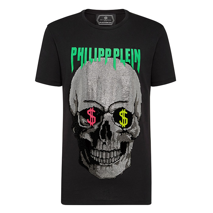 フィリッププレインPHILIPP PLEIN  メンズ T-シャツ MTK4331002N02